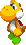 A Yellow Yoshi in Mario & Luigi: Dream Team.