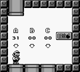 Completion of a save file in Super Mario Land 2: 6 Golden Coins