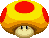 Sprite of a Mega Mushroom from Mario & Luigi: Bowser's Inside Story   Bowser Jr.'s Journey.