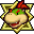 A badge of Bowser Jr.