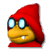 Red Magikoopa's mugshot from Mario Superstar Baseball