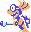 Iggy's new sprites in Super Mario Maker 2