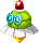 Sprite of a Fawfulcopter from Mario & Luigi: Bowser's Inside Story   Bowser Jr.'s Journey