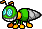 Fawflant's battle sprite from Mario & Luigi: Bowser's Inside Story.