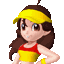 Mario profile sprite from Mario Tennis: Power Tour