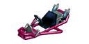 Dark Magenta Pipe Frame from Mario Kart 7