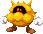 Sprite of a Yellow Virus from Mario & Luigi: Superstar Saga   Bowser's Minions.