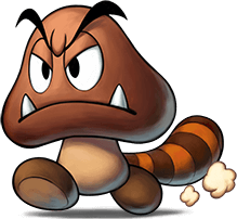 A Big Tail Goomba in Mario & Luigi: Superstar Saga   Bowser's Minions.