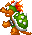 Sprite of Bowser and the fake Bowsers from Super Mario Bros. and Super Mario Bros.: The Lost Levels of the compilation, Super Mario All-Stars