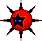 Dark Star X's battle sprite, from Mario & Luigi: Bowser's Inside Story.