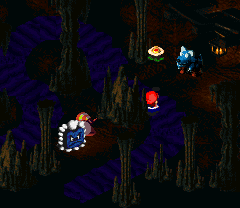 Flower from the second right cave of Midas River of Super Mario RPG: Legend of the Seven Stars.