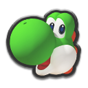 Yoshi's head icon in Mario Kart 8