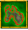 Meandering Mount course icon from Diddy Kong Racing DS.