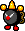 Alarm Bob-omb's battle sprite, from Mario & Luigi: Bowser's Inside Story.