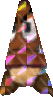 A Shiny-Cone Goomba from Paper Mario: Sticker Star