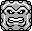 A sprite of a Mega Thwomp in The Legend of Zelda: Link's Awakening