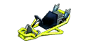 Yellow-green Pipe Frame from Mario Kart 7