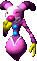 Standard platformer sprite of the spirit.