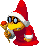 Sprite of a Red Magikoopa from Mario & Luigi: Bowser's Inside Story   Bowser Jr.'s Journey.