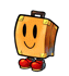 A Sticker of Stuffwell in Super Smash Bros. Brawl.