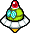 Fawfulcopter's battle sprite in Mario & Luigi: Bowser's Inside Story.