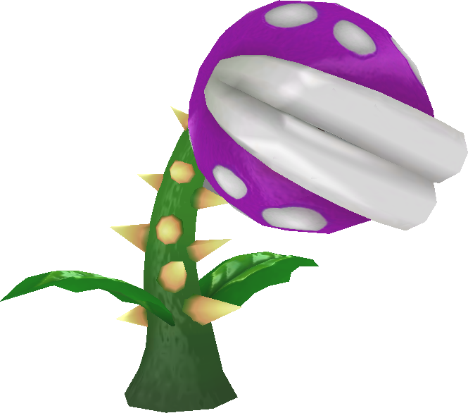 Spiny Piranha Plant model from Super Mario Galaxy