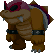 Sprite of Dark Roy Koopa from Mario & Luigi: Bowser's Inside Story   Bowser Jr.'s Journey.