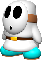 A White Shy Guy