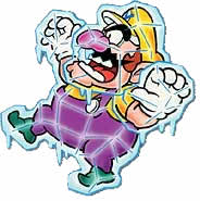 Frozen Wario artwork