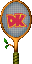 Donkey Kong's racket from Mario Tennis.