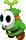 Sprite of a Leaf Guy from Mario & Luigi: Bowser's Inside Story   Bowser Jr.'s Journey