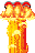 A Lava Geyser from Mario vs. Donkey Kong.