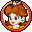 A badge of Princess Daisy.