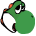 'Smiley' emoji image of Yoshi used on social-networking website xat.com