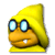 Yellow Magikoopa's mugshot from Mario Superstar Baseball