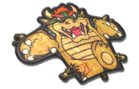 Bowser Kite glider from Mario Kart 8