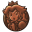 Chocolate Princess Peach