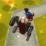 Mario performing a Trick in Mario Kart Wii