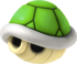 A Green Shell from Mario Kart 7.