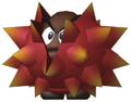 A Prickly Goomba from New Super Mario Bros. Wii