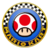 The icon of the Toad Cup from Mario Kart Tour.