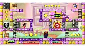 Miiverse screenshot of the 31st official level in the online community of Mario vs. Donkey Kong: Tipping Stars