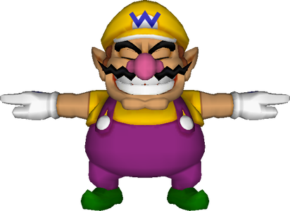 Wario's model from Mario Party 5.