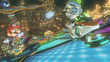 N64 Rainbow Road from Mario Kart 8