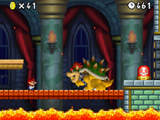 Mario vs Bowser in New Super Mario Bros.