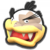 Morton Koopa Jr.'s icon from Mario Kart Tour.