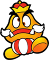 Goomba King from Paper Mario