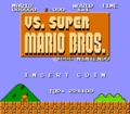 VS Super Mario Bros.