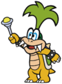 Iggy Koopa in Paper Mario: Color Splash.