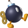 A Bob-omb from Mario Kart 7.